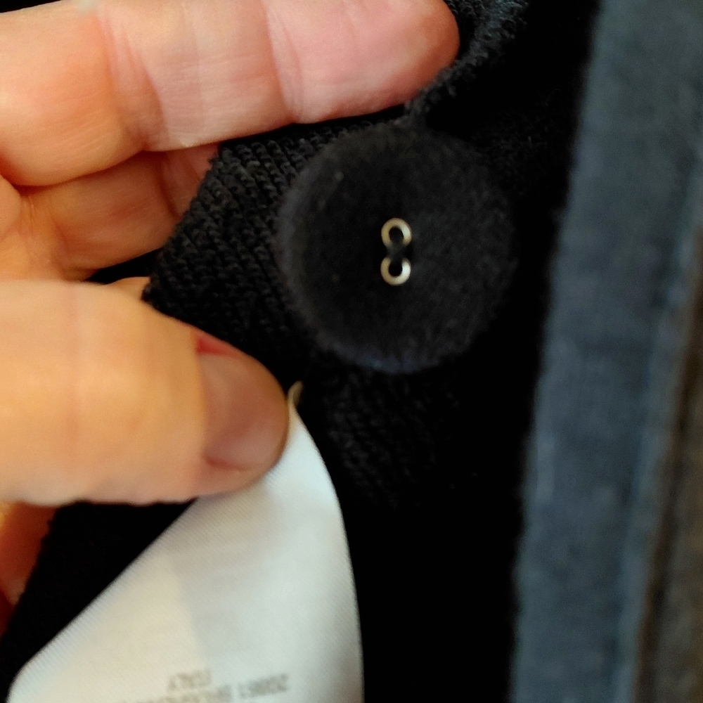Susan Graver Black Blazer - Picture 5 of 6